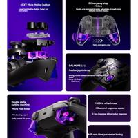 Manette sans fil LEADJOY XENO PLUS, joystick TMR 12 bits, liaison complète, faible latence, manettes de jeu pour PC/PS4/NS2/iOS/Android