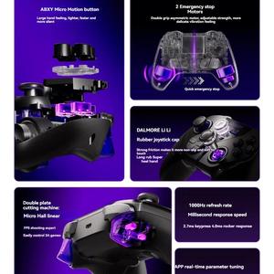 Manette sans fil LEADJOY XENO PLUS, joystick TMR 12 bits, liaison complète, faible latence, manettes de jeu pour PC/PS4/NS2/iOS/Android - Product Image 2