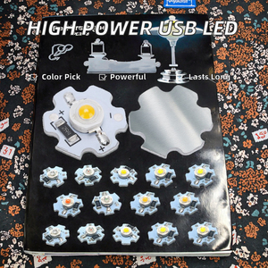 Scheda <span class=keywords><strong>LED</strong></span> Bicolore 1W, Diodi <span class=keywords><strong>LED</strong></span> a Doppio Colore Rosso Verde Blu Bianco, Chip <span class=keywords><strong>LED</strong></span> COB 5V 20mm in Alluminio per Torce <span class=keywords><strong>LED</strong></span> Fai-da-Te - Product Image 4