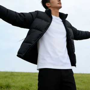 Chaqueta para hombre The <span class=keywords><strong>North</strong></span> Face con estampado de letras, abrigos acolchados de algodón con cuello alto, estilo urbano, gruesos y de moda para invierno - Product Image 4