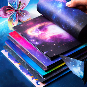 กระดาษพับโอริกามิ 50 แผ่น ลายดอกซากุระ 6 นิ้ว 15 ซม. กระดาษพับโอริกามิสองด้าน พิมพ์ลายหลากหลาย - Product Image 3