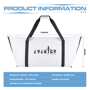 Sac isotherme <span class=keywords><strong>de</strong></span> pêche moderne, robuste, écologique, en PVC, étanche, portable, pour utilisation en bateau, OEM et ODM personnalisables - Product Image 3