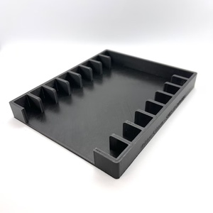 Multifunctional Handmade Acrylic Black Super Famicom 8-Cartridge Customizable Storage & Display Tray Video Game Case - Product Image 5