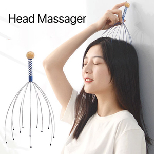 Masseur de tête pour animaux de compagnie, couleur aléatoire, en forme de pieuvre, pour le massage des griffes et le grattage du cuir chevelu, outil divin pour l'extraction (Non Soul Extractor) - Product Image 2