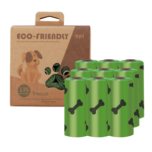Bolsas Ecológicas Biodegradables e Impermeables para Excremento de Perro, 18 Rollos, Bolsas Portátiles para Desechos de Mascotas - Product Image 3