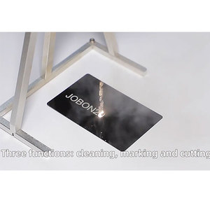 เครื่องเลเซอร์ไฟเบอร์แบบพกพา 2 in 1 กำลังไฟ 100W 200W สำหรับทำเครื่องหมาย/ตัด/ทำความสะอาด วัสดุเหล็ก/โลหะ/สแตนเลส - Product Image 3