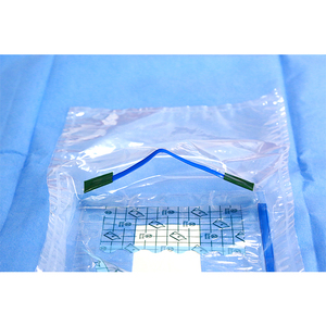 Pack d'<span class=keywords><strong>angiographie</strong></span> MedPurest, stérile EO, jetable, consommables médicaux de classe I, draps chirurgicaux ophtalmiques avec trou, bleu - Product Image 3