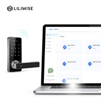 Mejor seguridad en el Hotel de la venta de productos electrónicos tarjeta Rfid cerradura de puerta del Hotel con el Software de gestión de sistema