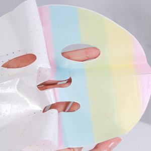 Vitamin C Retinol Hydrogel Gesichtsmaske Kollagen Aufhellende Anti-Falten Regenbogen-Gelmaske mit Eigenem Logo Chemisch Unbedenklich für Alle Hauttypen - Product Image 4