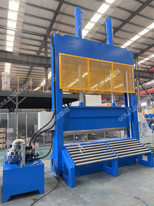 विद्युत चालित स्वचालित प्लास्टिक हाइड्रोलिक गिलोटिन कटर मशीन, अनुकूलित रबर बेल प्लास्टिक ब्लॉक काटने मशीनरी - Product Image 2