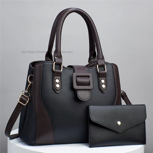 Two Piece Set of New Fashionable Retro Versatile Simple and Elegant Temperament Casual Bags Women <b>Handbags</b> Lady - Product Image 3
