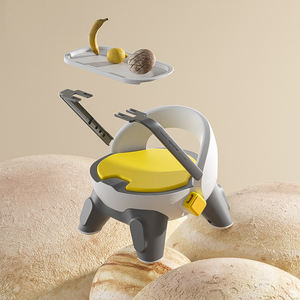 Silla de plástico multifuncional para niños, asiento de silla con bandeja, nuevo diseño, <span class=keywords><strong>2022</strong></span> - Product Image 5