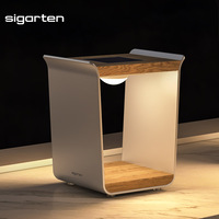 Lanterne solaire blanche Sigarten - Cadeau promotionnel d'entreprise pour les fêtes et les anniversaires, résistante aux intempéries IP65