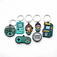 Porte-clés décapsuleur en PVC étanche, thème jeu, design gratuit, livraison rapide, imprimé en typographie avec art pixel rétro de console de jeu pour