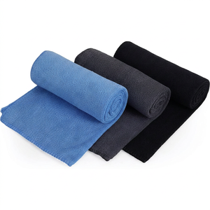 Serviette en microfibre tricotée à séchage rapide, non dépilatoire et non décolorante, pour cheveux et nettoyage - Product Image 1