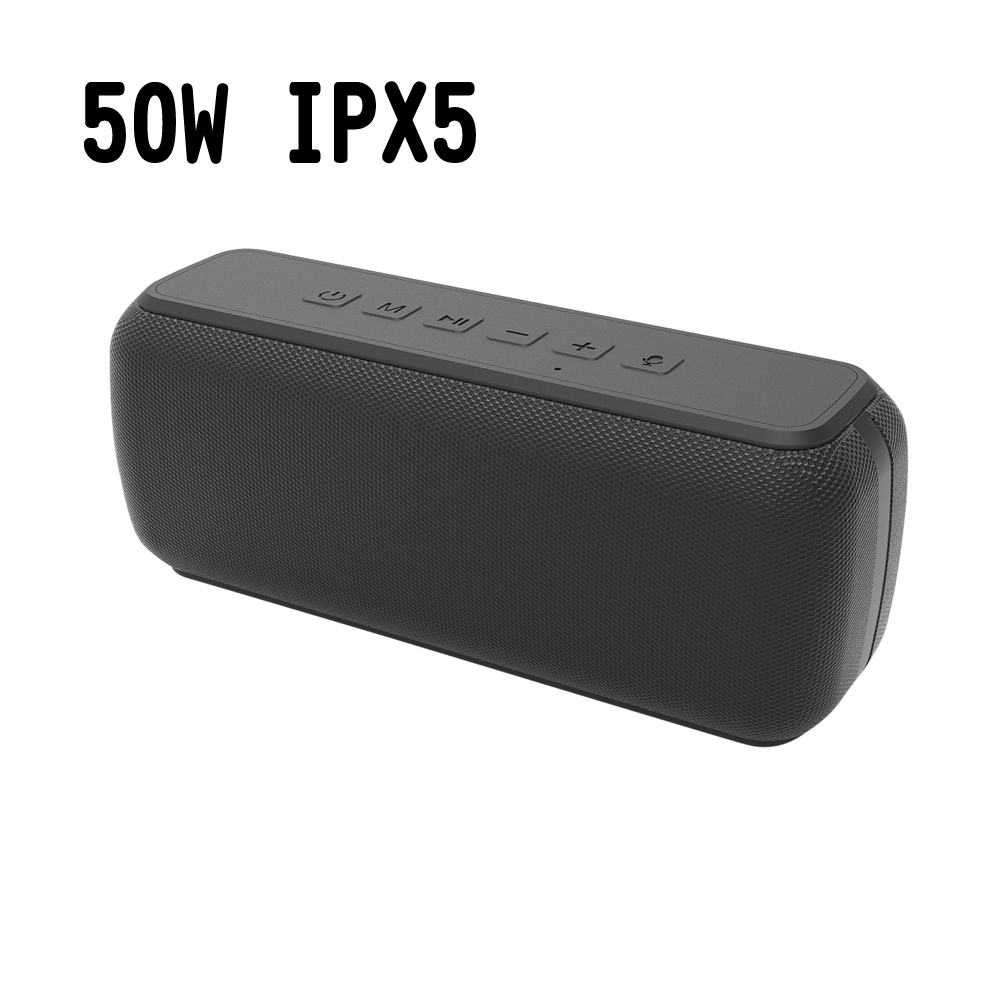 V5.0 50 Вт 6600 мАч NFC DSP TF большая мощность открытый 3D звук стерео tws супер бас портативные Bluetooth колонки