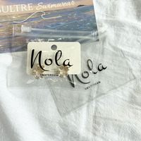 Bolsa de Plástico Transparente de PVC Personalizada de Lujo para Joyería, Bolsa Pequeña con Cierre para Guardar Joyas, Bolsa con Cierre para Pendientes y Collares