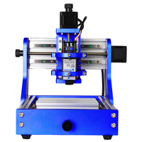 Paket Dirakit Rel Persegi Kecil LY CNC 1310 PRO Bingkai Logam Penuh Desktop Pcb Mesin Penggilingan Ukiran Kayu Diy Mini Cnc