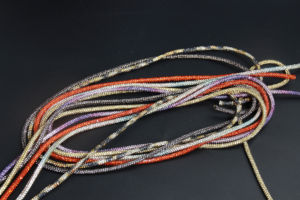 Nước Rhinestone Dây Màu Cam Màu Vàng Đầy Màu Sắc Flash Vòng Long Lanh Dây 4Mm 6Mm Pha Lê Trang Trí Giày Ren Tự Làm Dây - Product Image 5