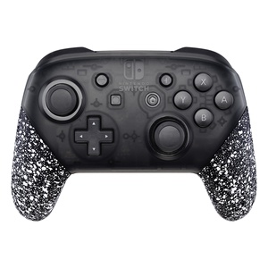 Kết cấu trắng thay thế xử lý Grips trường hợp Bìa 3D bắn tung tóe DIY tay Grip vỏ nhà ở cho Nintendo chuyển đổi <span class=keywords><strong>Pro</strong></span> điều khiển - Product Image 2