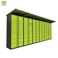 Casier solaire Yinlong Beach avec écran tactile 10,1 "/21,5 ", armoire de paiement en libre-service, casier de livraison partagé pour colis