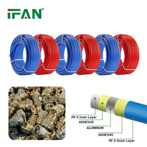 Tubo PEX IFAN, Fornitore Affidabile, 16-32mm, Tubo per <span class=keywords><strong>Riscaldamento</strong></span> a Pavimento, Tubo Composito Multistrato Bianco Pex Al Pex - Product Image 4