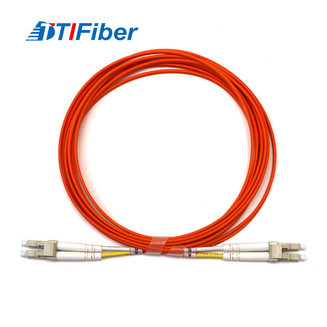 High Speed OM2 50 125 Fiber Optic Patch Cable LSZH Jacket Duplex LC Data Center Enterprise Network Cloud Infrastructure