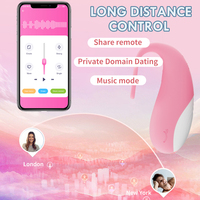 Oeuf vibrant télécommandé APP pour femmes Stimulateur de clitoris Point G Dildo Culotte portable pour femmes Jouets sexuels vibrants pour adultes
