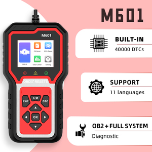 Sản Phẩm Mới M601 Được Xây Dựng-Trong 40000 + Dtcs Nhiều Đặc Biệt OBD2 Chức Năng Chẩn Đoán Phổ Xe Chẩn Đoán Scanner Mã Đọc - Product Image 1