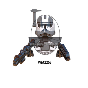 Hot bán SW Clone Trooper 501st không gian cuộc chiến tranh minifigs Sao hành động hình đồ chơi khối xây dựng đồ chơi cho trẻ em wm6128 - Product Image 6