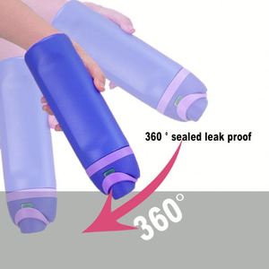 Botella de Agua Deportiva de Gran Capacidad de 24 oz, Personalizada al por Mayor, con Doble Función, Tapa Moderna 2 en 1 para Beber y Chupar, Acero Inoxidable 304 al Vacío - Product Image 4