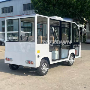 Bus touristique électrique étanche IP65 avec composants électroniques, adapté à toutes les conditions météorologiques pour les zones touristiques en bord de lac et humides - Product Image 5