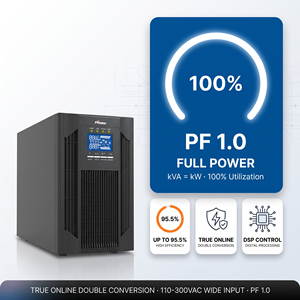 UPS en Línea de 1kVA para Pequeñas Empresas, Batería Externa, Tiempo de Respaldo Flexible - Product Image 5