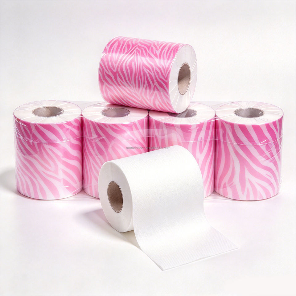 Unbleached Commercial Toilet Paper 3 Ply 4 Ply Private Label Chemical ...