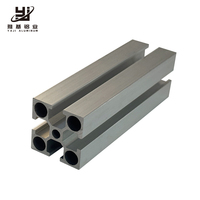 Tube carré de profil d'extrusion d'alliage d'aluminium de la vente directe 2020 d'usine pour des fenêtres et des portes