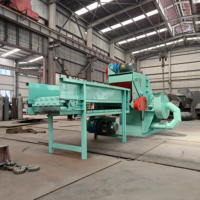 Broyeur à faible vitesse à couple élevé de 132 W pour le recyclage des déchets de placage de bois, diamètre maximal de 300 mm, doté d'un composant moteur central