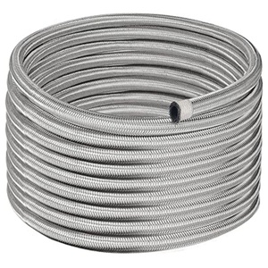 AN4 AN20<span class=keywords><strong>ท่อ</strong></span> CPE ถักสแตนเลสสตีลความแข็งแรงสูงทนทานการกัดกร่อนการส่งผ่านน้ำมันเชื้อเพลิงซ่อมยานยนต์ - Product Image 4