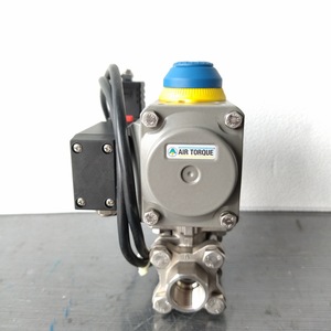 Actionneur pneumatique à simple ou double effet AT Air Torque, à bille filetée en acier inoxydable avec solénoïde UNIWO DN15-DN100 à Pne - Product Image 4