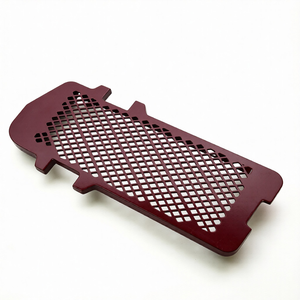 High Precision Custom CNC Machined Motorcycle Radiator Bracket Aluminum Alloy Aftermarket Part - Product Image 4