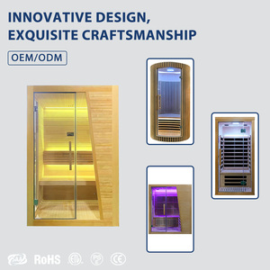 ผู้ผลิต Oem/odm อ่างสปาในร่มสำหรับใช้ในบ้านและยิม  แบบ 2 ที่นั่ง พร้อมเตาไม้เฮมล็อค  ควบคุมผ่าน Wifi ด้วยระบบสมาร์ท  รุ่น Is-1101 ดีไซน์ทันสมัย - Product Image 5
