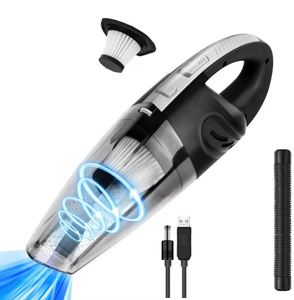 Aspiradora Inalámbrica Portátil Mini para Asientos de Coche, Herramienta de Limpieza Inalámbrica para Uso en Seco y Húmedo - Product Image 1