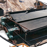 Hochleistungs-6-S-Gravitationsseparator-Schütteltischmotor 220V 10-50tph Kapazität Professioneller Wettbewerbspreis für Goldabbau