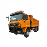 Восстановленный самосвал Shaanxi Auto 40 тонн, 6x4, 12 колес, для горнодобывающей промышленности, тяжелый самосвал б/у для строительства и карьерных работ