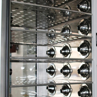 Boîte de passage à douche d'air avec interverrouillage électronique pour salle blanche pharmaceutique