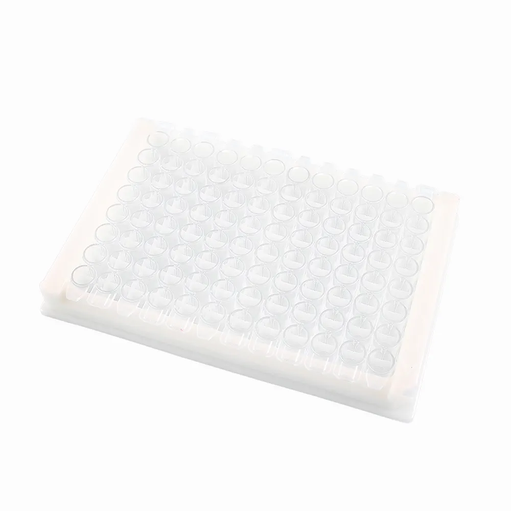 Manufacturer Direct Plastic Lab Cell Culture Consumables Disposable Sterile 96 Wells Flat Bottom Best Maxisorp Elisa Plate