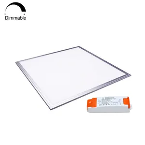 36w 40w 600x600 0-10V Triac DALI dimmable luz led de panel plano 60x60