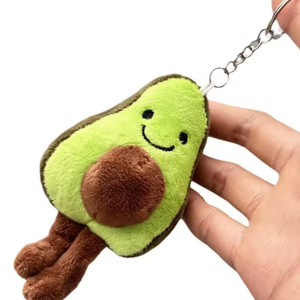 <span class=keywords><strong>Kawaii</strong></span> Avocado Plush Móc Khóa Đồ Chơi Hoạt Hình Dễ Thương Trái Cây Búp Bê Nhồi Bông Vui Nhộn Quà Tặng Sinh Nhật Cho Bé Trai Và Bé Gái - Product Image 1