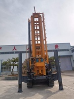 Moteur diesel Yuchai 58KW, pompe pour forage profond de 200m, 350m, 400m, 500m et compresseur d'air, équipement de forage de puits d'eau portable