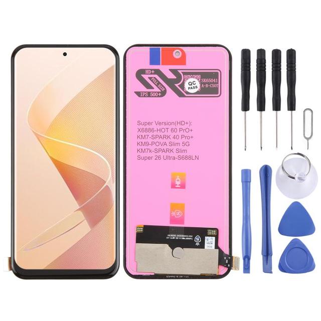 2026 Newest for Itel Super 26 Ultra S688LN TFT LCD Screen with Digitizer Full Assembly