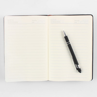 Carnet de notes A5 en cuir PU, agenda personnalisé pour cadeaux d'affaires, carnet de planification scolaire, bloc-notes en papier rigide